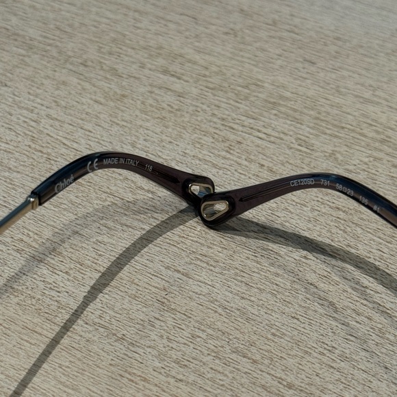 Chloe Round Sunglasses - Black and Gold - Picture 10 of 10